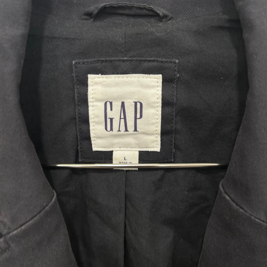 GAP 빈티지 왁스 코튼 투버튼 블레이저 상품이미지3