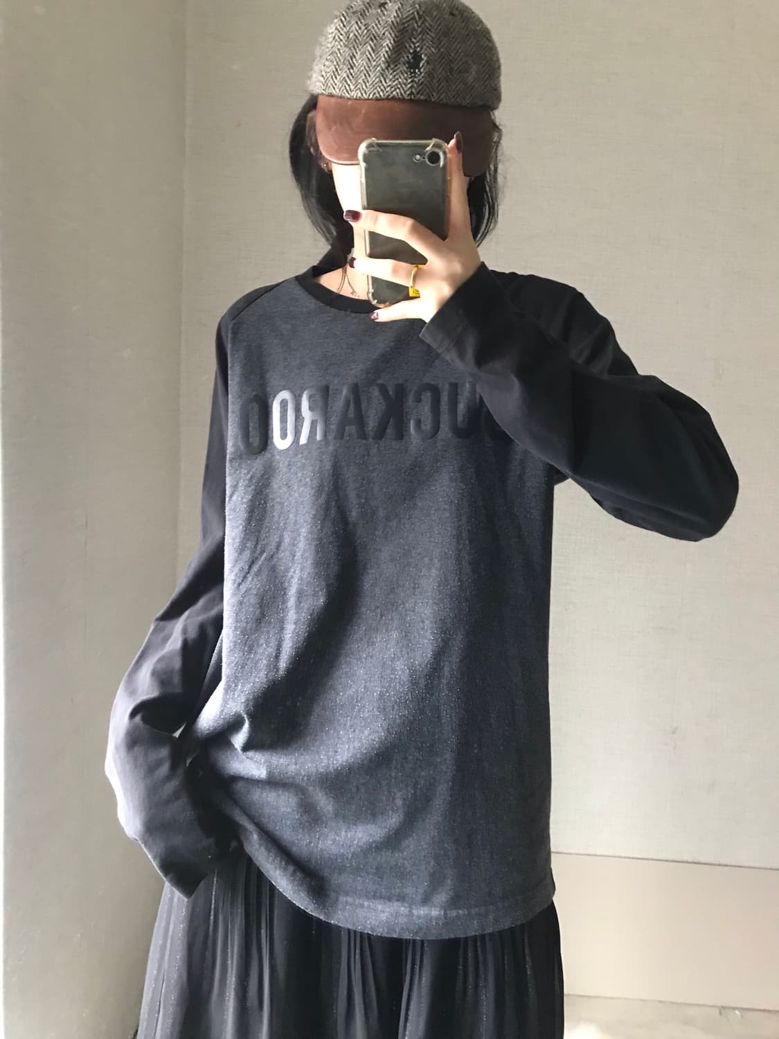 버카루 나그랑 빅로고 롱슬리브 상품이미지2