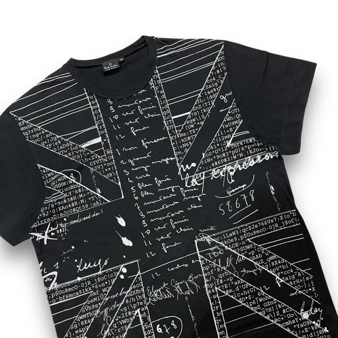 폴 스미스 락시크 영국 문양 레터링 아트 반팔 티셔츠 상품이미지3