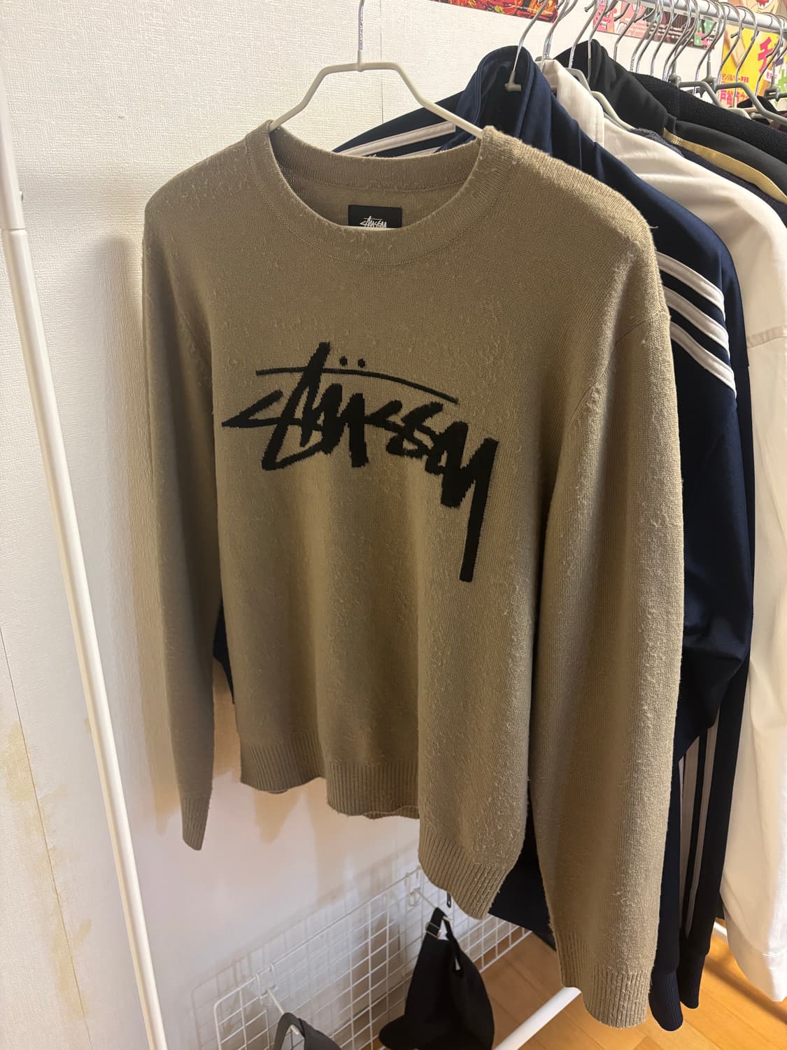 스투시 브러쉬드 니트(M) 상품이미지2