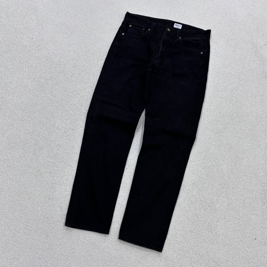 32 모드나인 블랙 데님 팬츠 0428E 상품이미지1