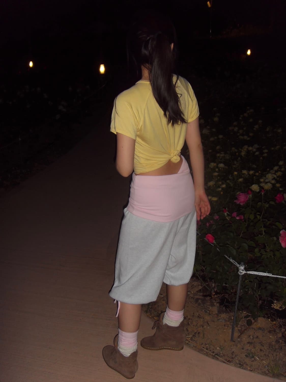 Foldover capris (pink) 상품이미지8