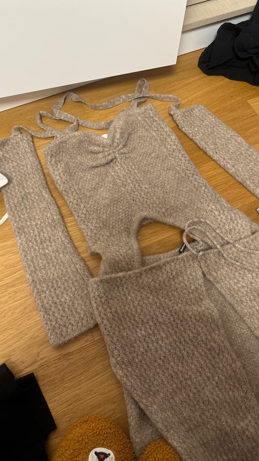 쓰리타임즈 lulu knit top&skirt  상품이미지4