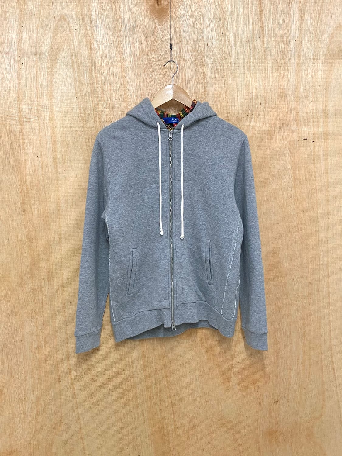 BEAMS layered hood zip-up 빔즈 레이어드 후드 집업 상품이미지4