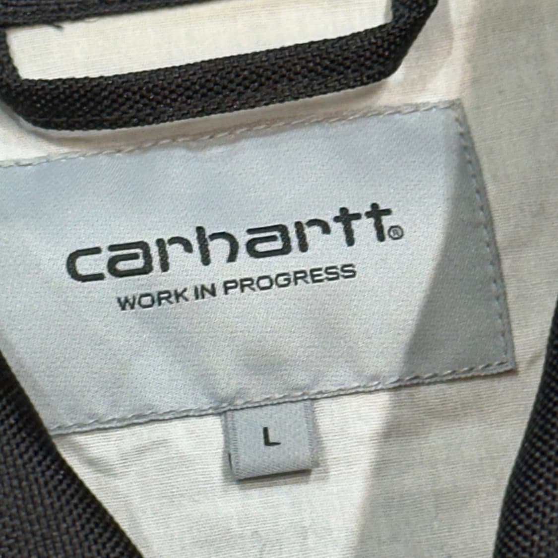 L 칼하트 블랙 코치 자켓 상품이미지4