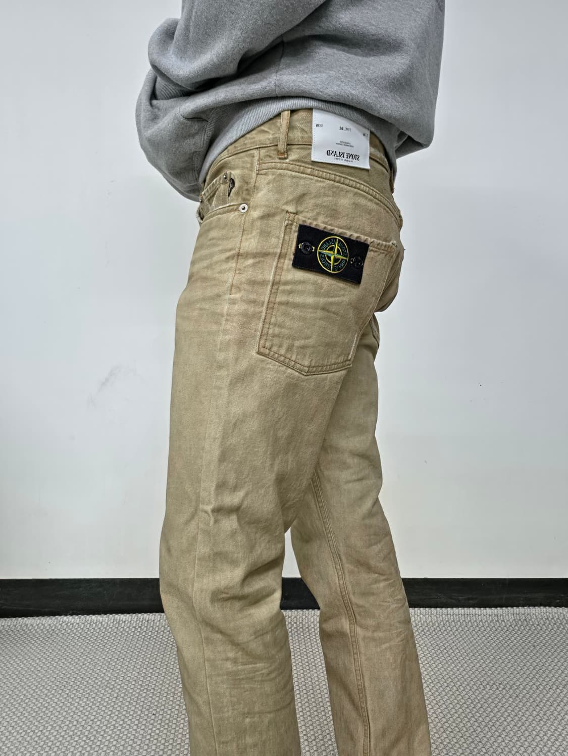 12SS 스톤 아일랜드 디스트레스드 더스트 진 상품이미지1