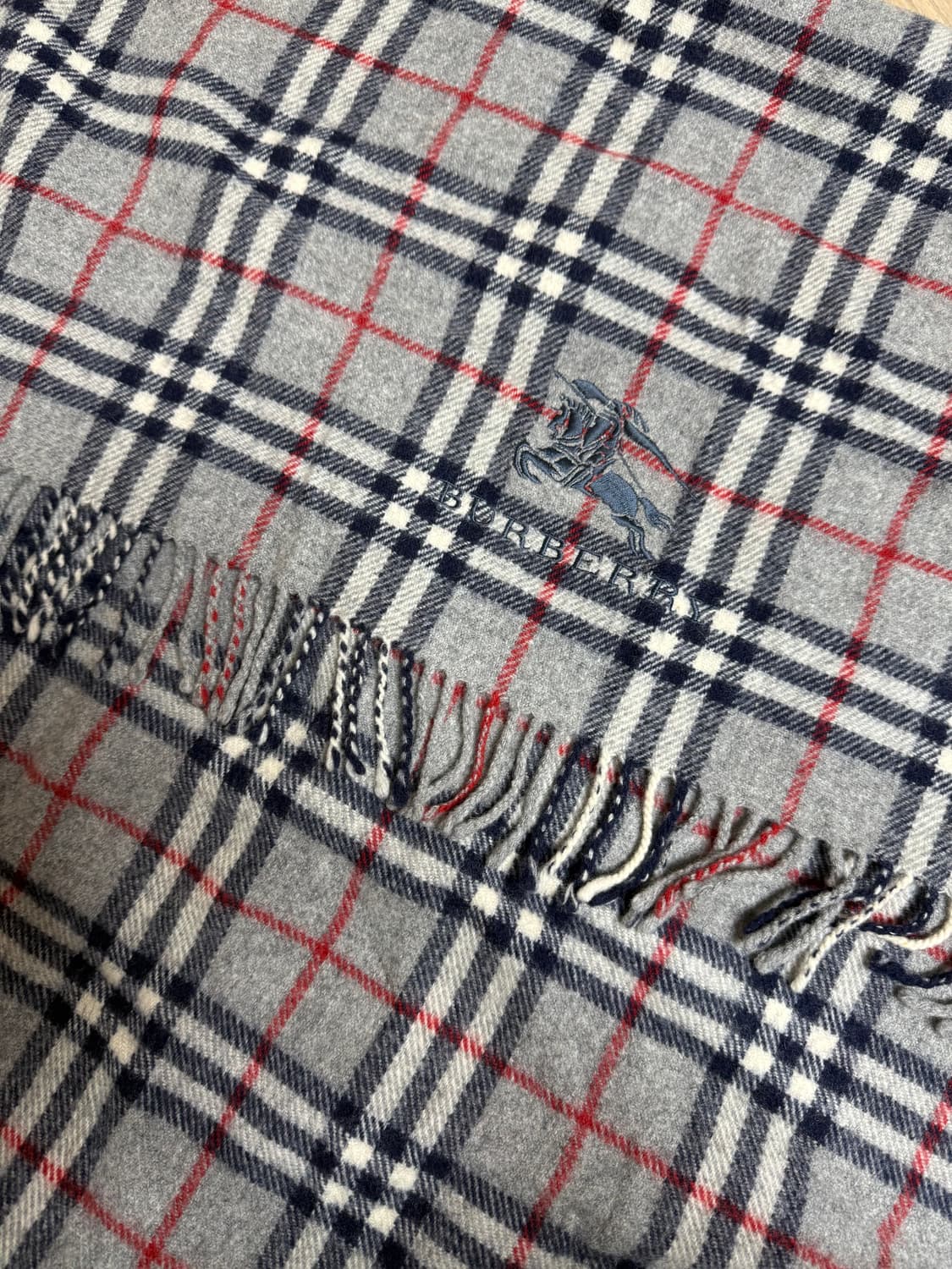 버버리 울 숄 머플러 상품이미지1