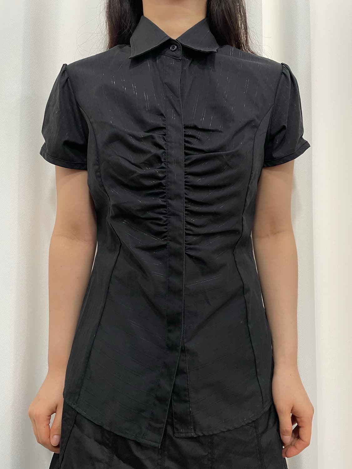 shirring design shirt 상품이미지1