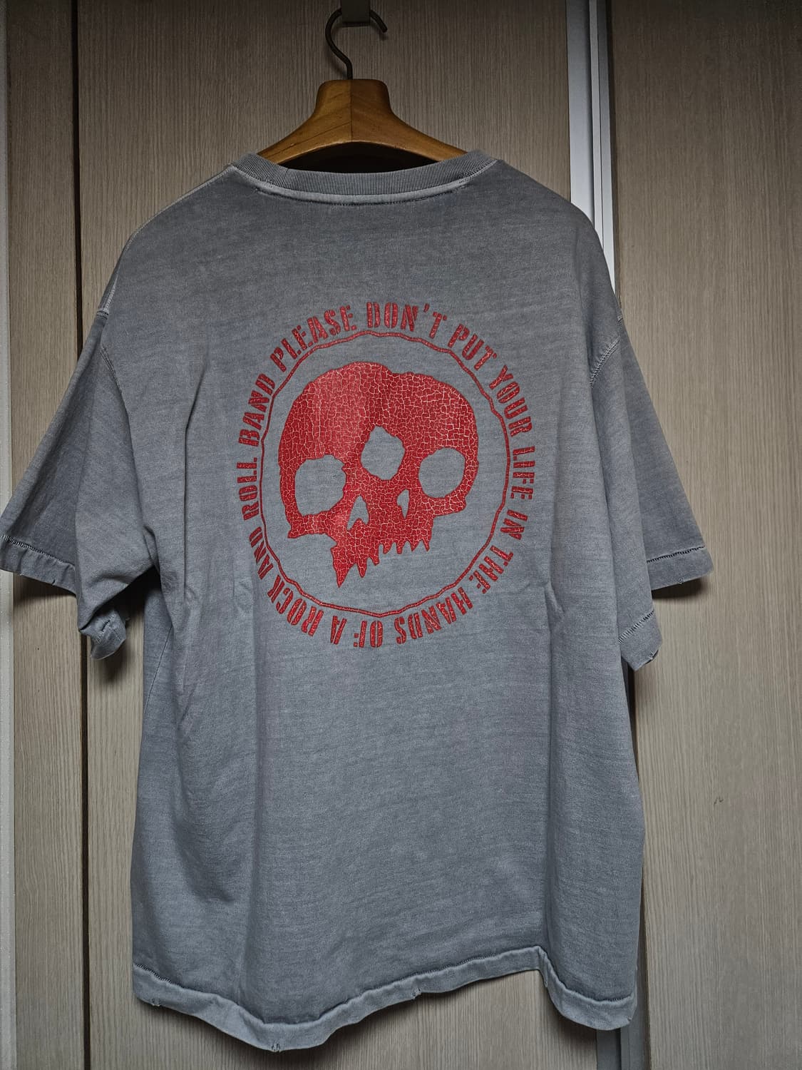 ETCE 트윈 반팔 티셔츠 그레이 상품이미지3