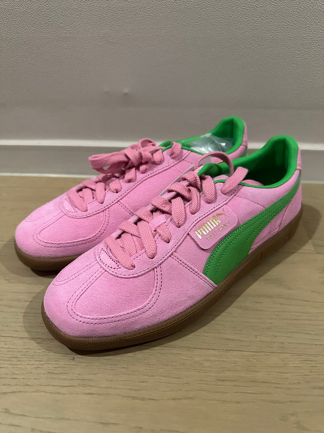 푸마 팔레르모(핑크/라이트 그린)[280] 상품이미지1
