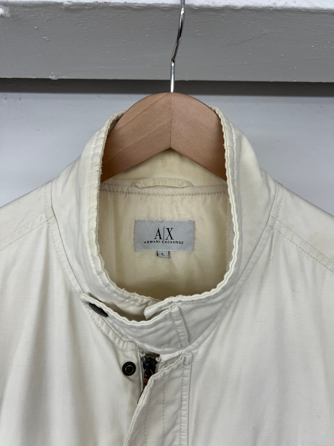 알마니 코튼 봄버 자켓 상품이미지2