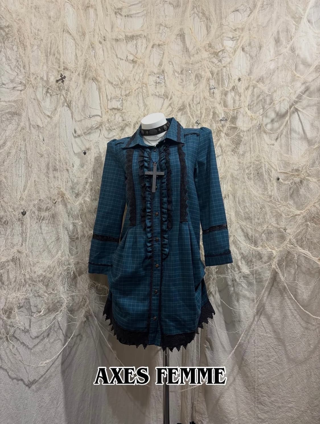 AXES FEMME Gothic lace antique one piece 상품이미지1