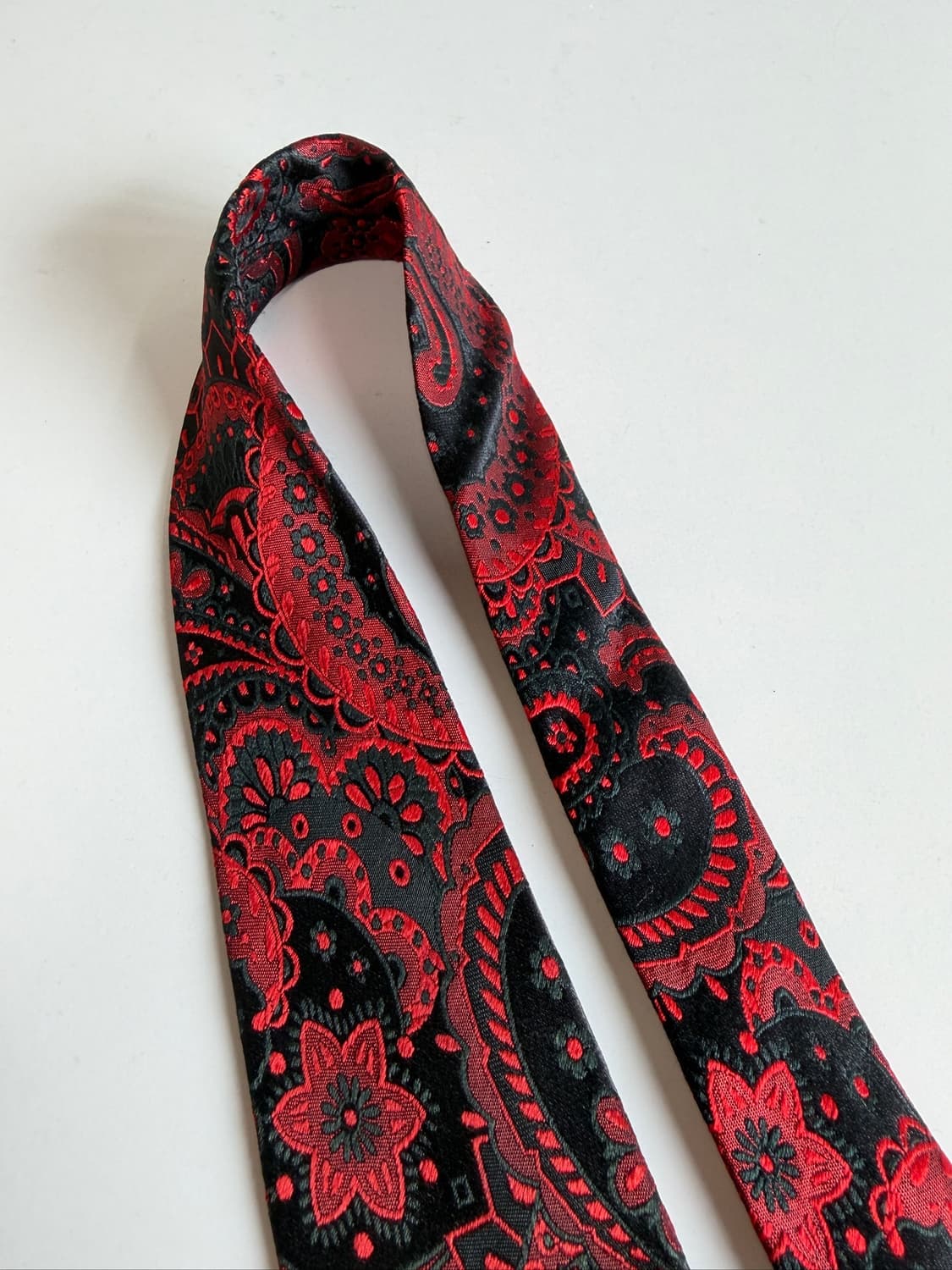 빈티지 페이즐리 실크 넥타이 8.3cm 상품이미지6