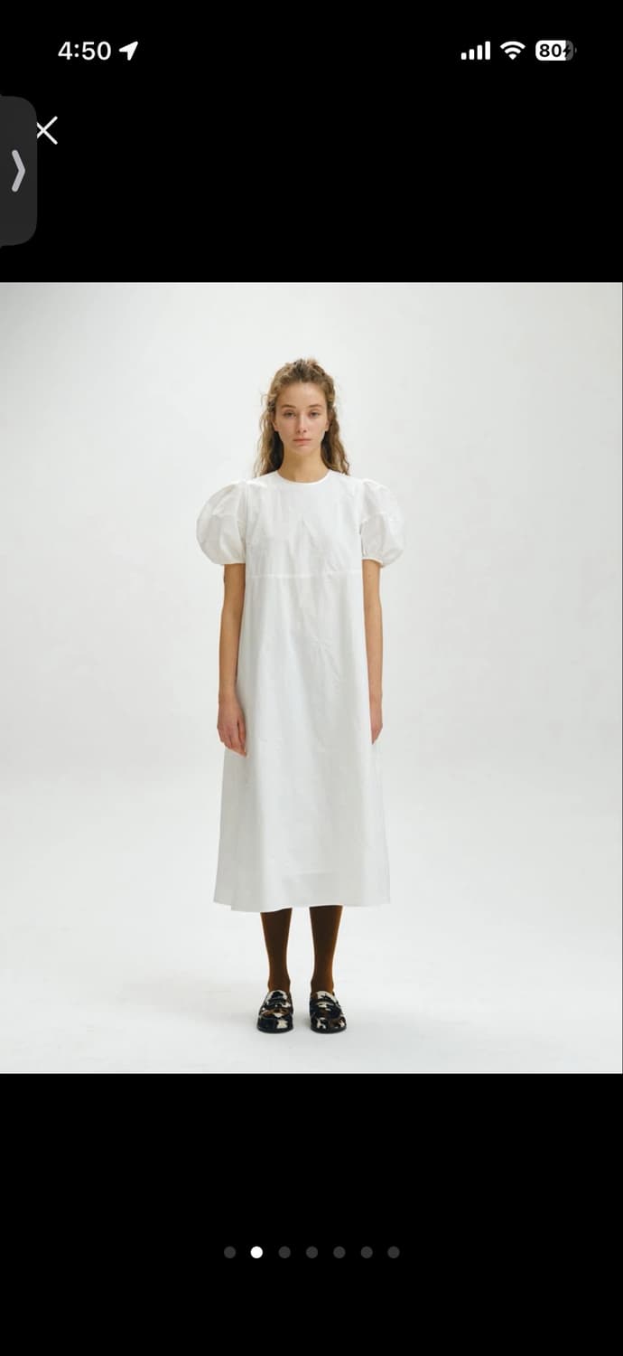 MAIS Embroidered Bell Sleeve Maxi Dress 상품이미지2