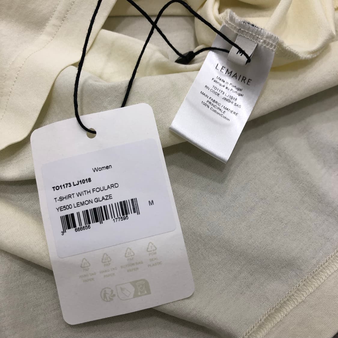 르메르 풀라드 반팔 티셔츠 M 상품이미지4