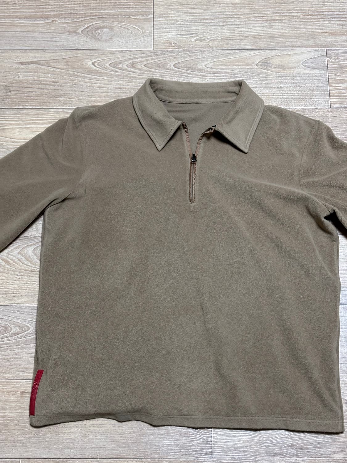 프라다 스포츠 후리스 반집업 상품이미지1