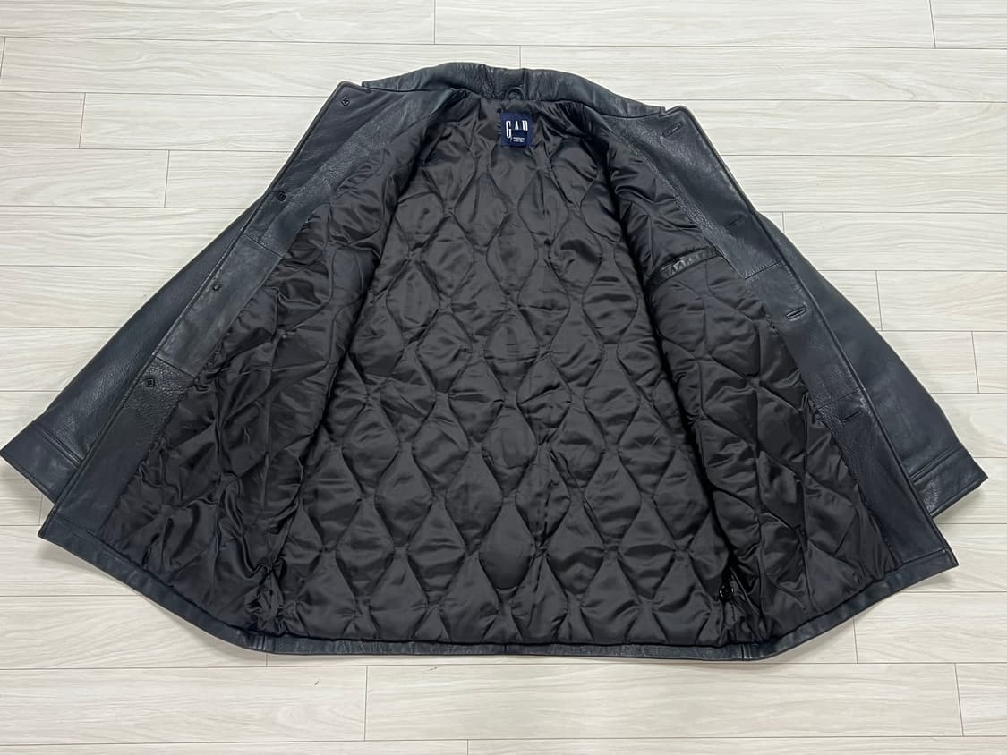 올드 갭 레더 카코트 L 상품이미지2