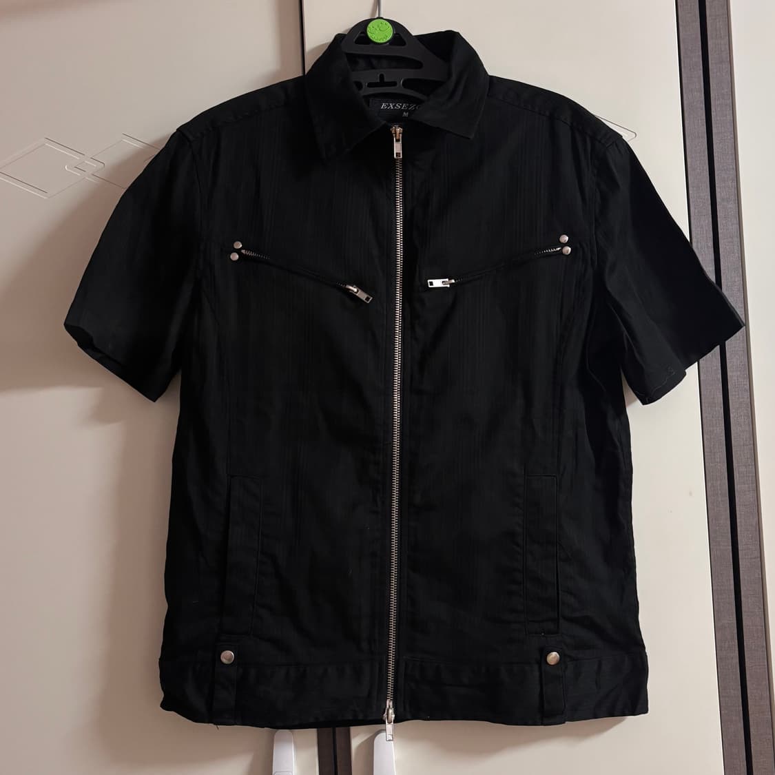 빈티지 반팔집업 상품이미지1