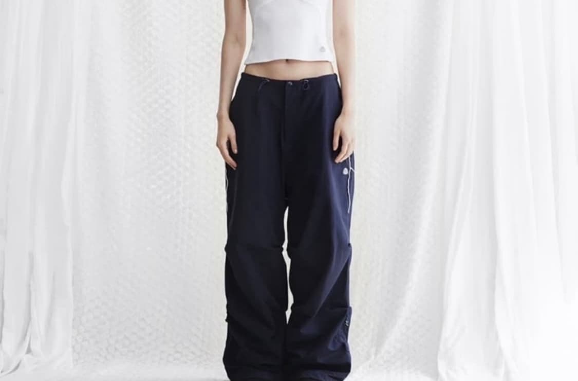 스마트어반유즈풀 코이세이오 STRAP LINE PANTS NAVY 상품이미지1