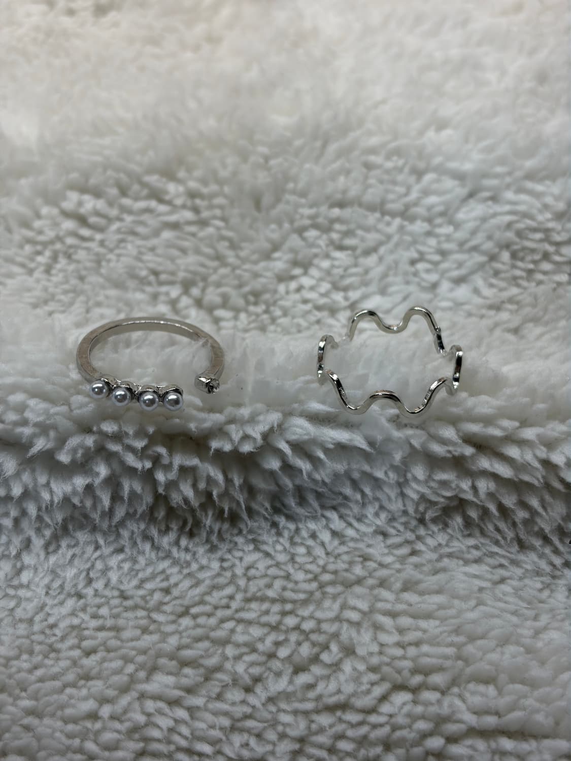 은 도금 반지 빈티지링 레이어드링  상품이미지3