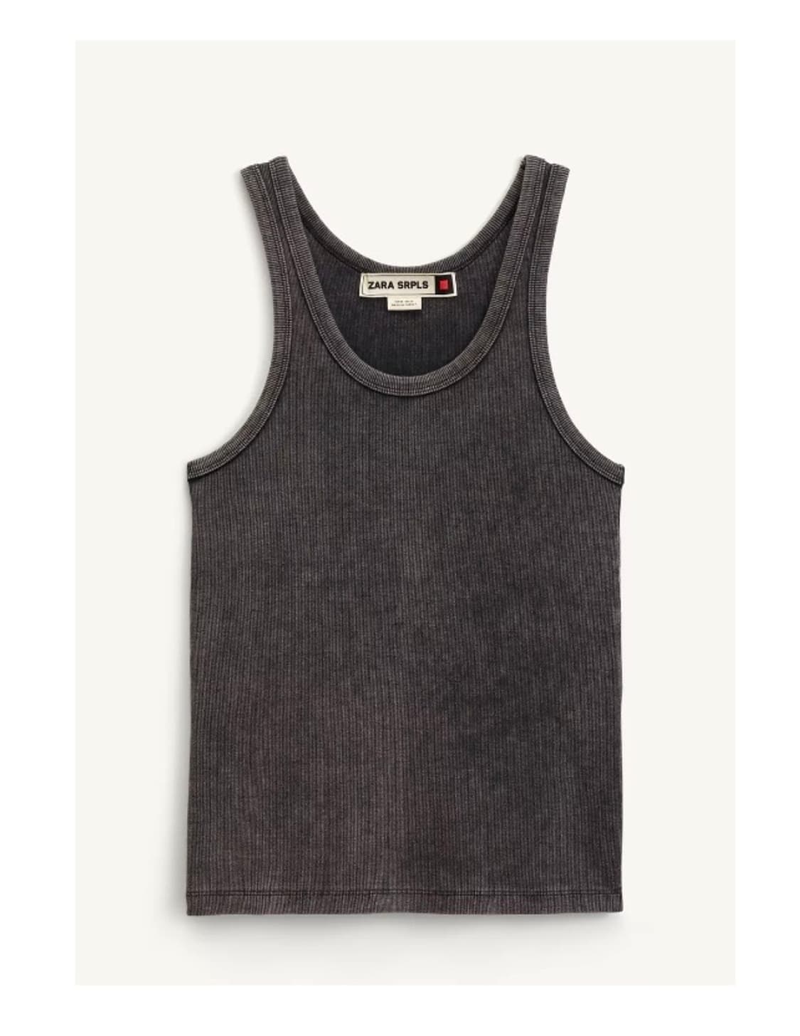 ZARA TNK TP 슬리브리스 나시 탱크탑 탑  상품이미지1