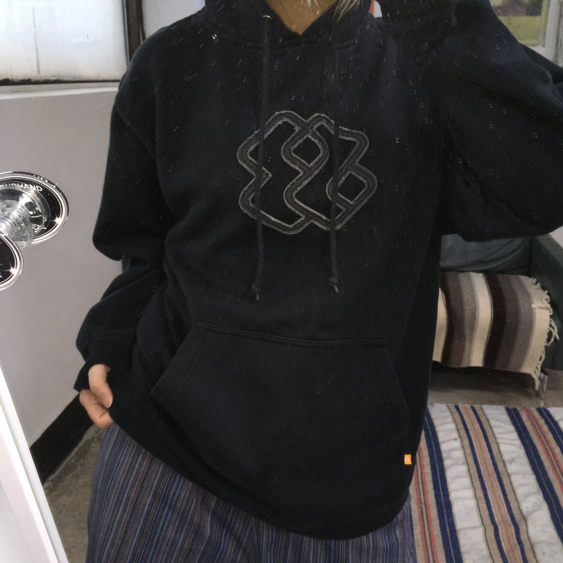 투티/0212 SPECIAL BLEND 핑거홀 카모플라쥬 기모 후드 와펜 상품이미지2