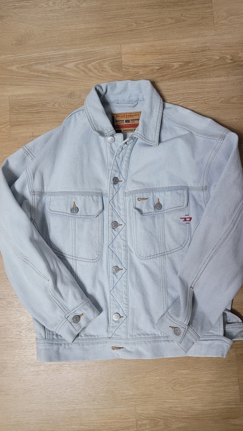 디젤 - D 릴로 데님 재킷(라이트 블루) S사이즈 상품이미지1