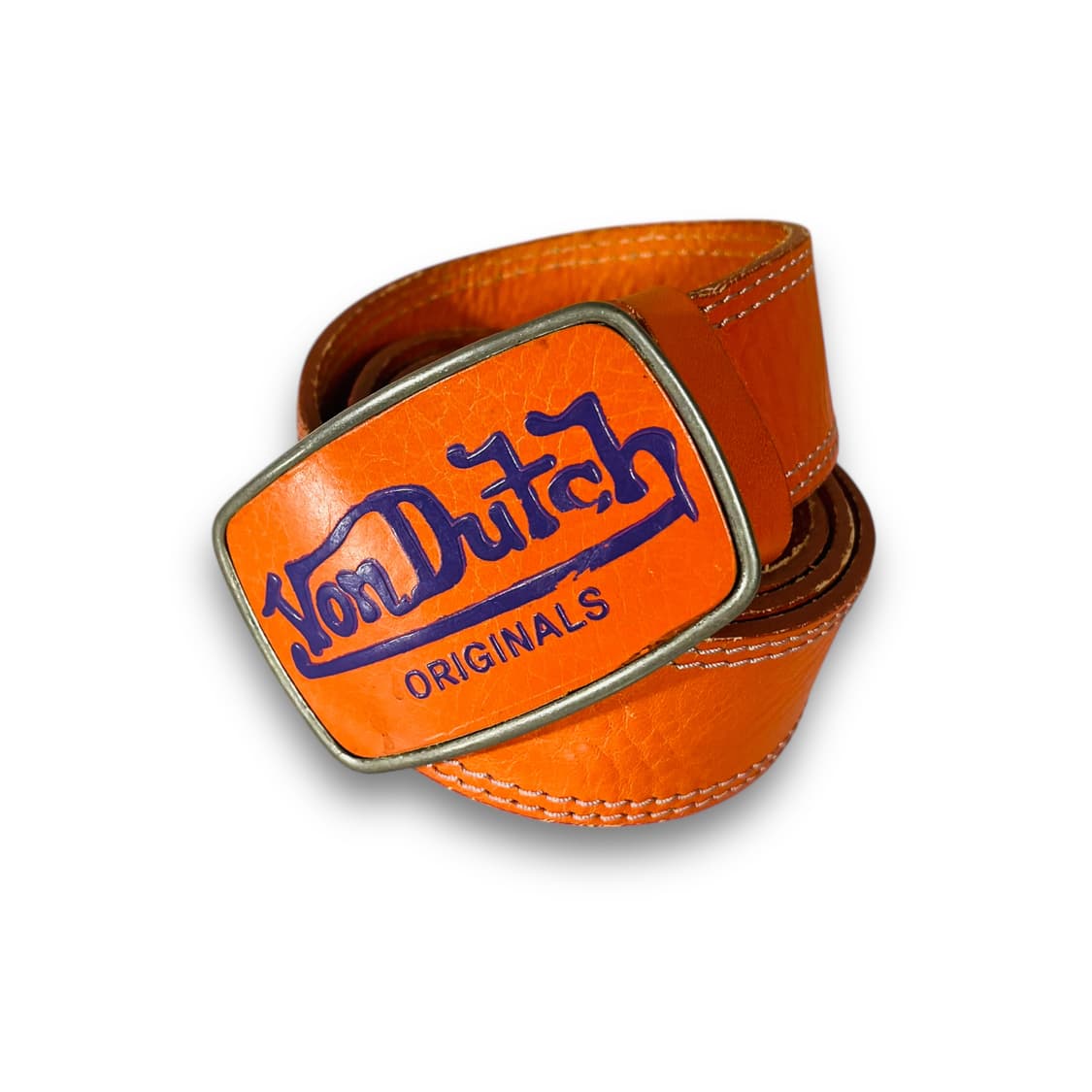 본 더치 00s y2k 오렌지 로고 빈티지 벨트 상품이미지1