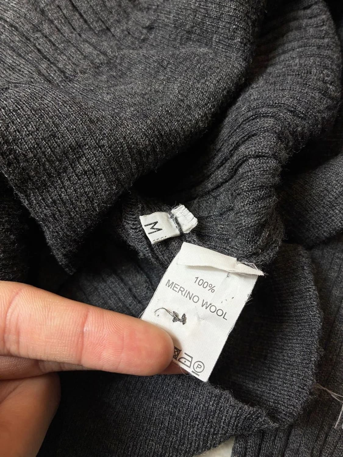 닐바렛 빈티지드 메리노울 니트 가디건 PN6447 상품이미지6