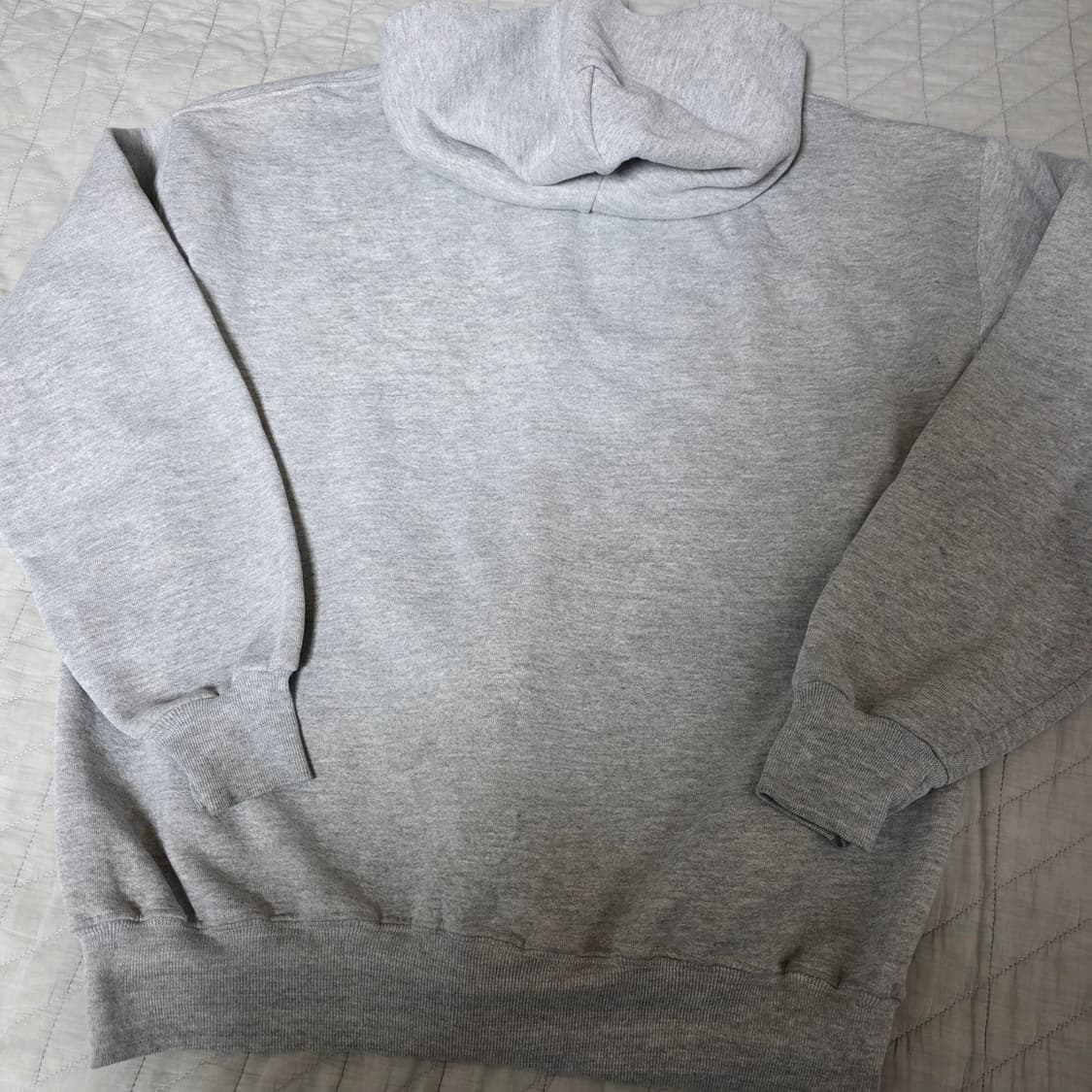 [XL] 90s 러셀 애슬레틱 후드집업 헤더 그레이 ver. 스티칭 상품이미지7
