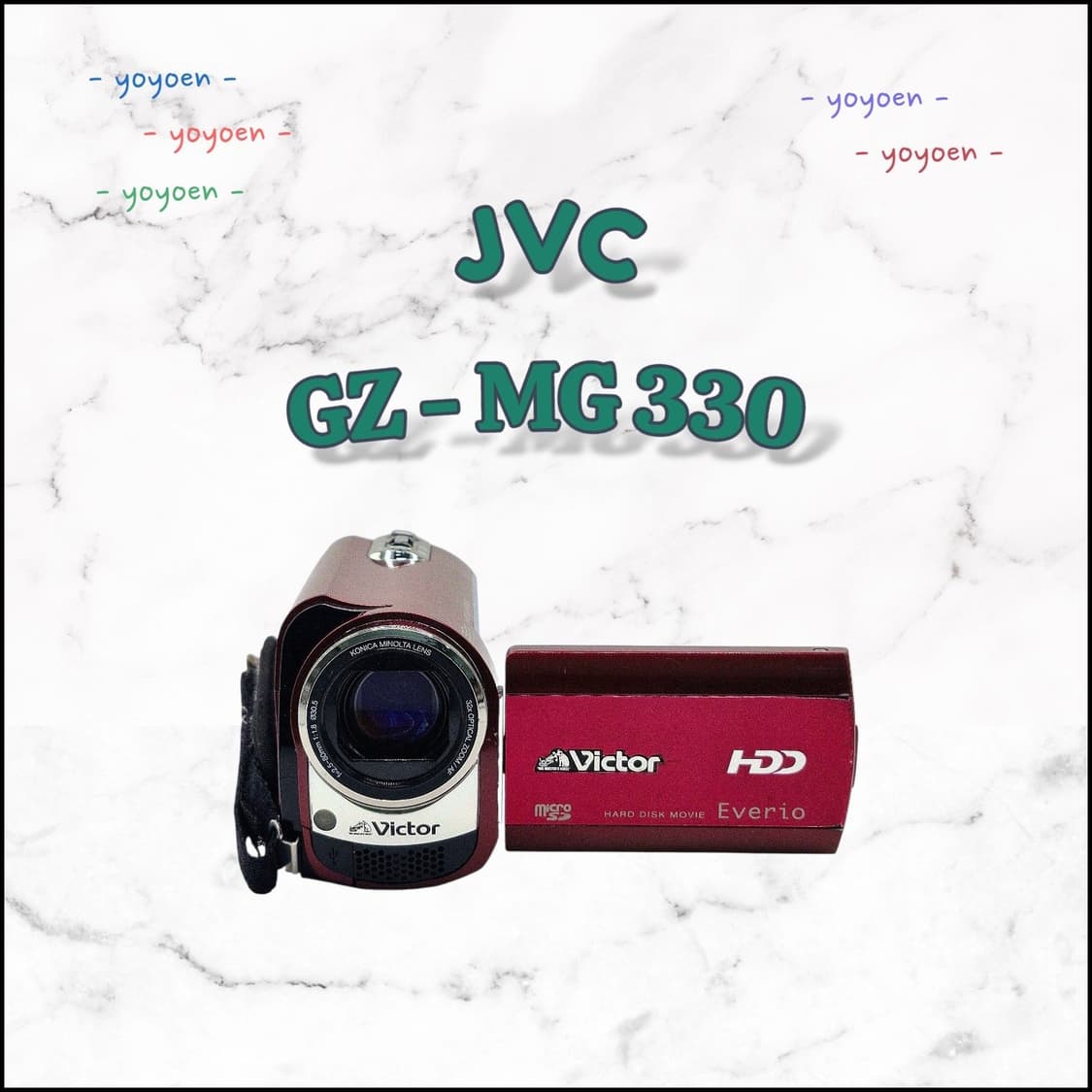 JVC GZ-MG330 빈티지캠코더 상품이미지1