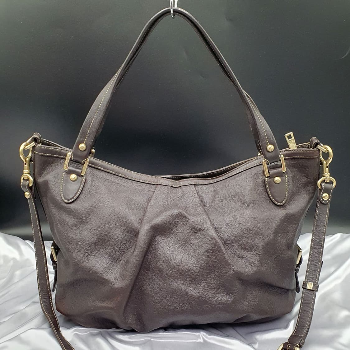 루이까또즈 가죽 숄더백 중고 가방 은피아노 상품이미지5