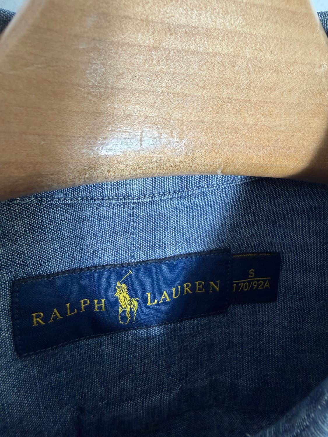 폴로 폴로랄프로렌 폴로셔츠 샴브레이셔츠 폴로남방 데님셔츠 청셔츠 상품이미지3