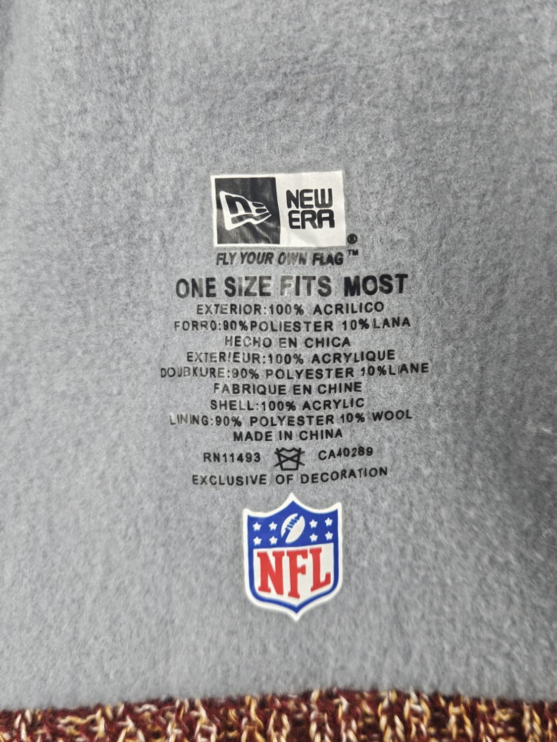 NEWERA NFL 워싱턴 레드스킨스 워시드폼 비니 (OS)/ 10572 상품이미지4