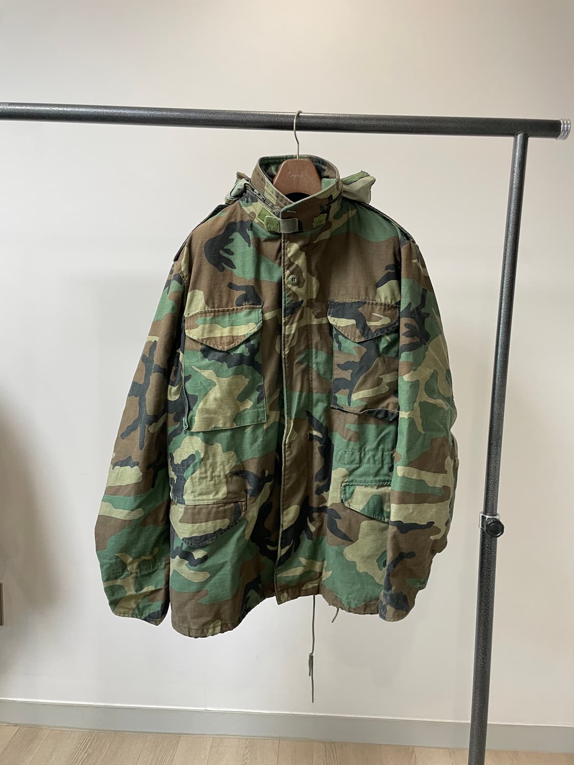 미군 오리지널 M65 카모플라쥬 필드 자켓 GOLDEN.MFG 상품이미지1