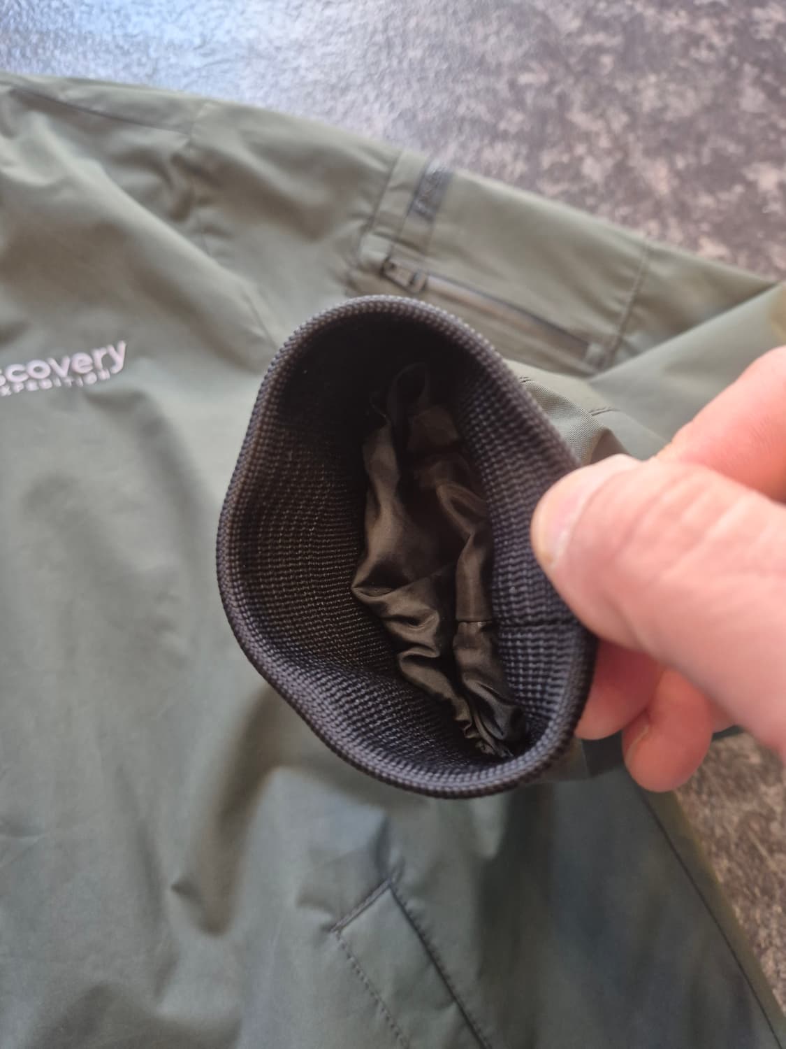 디스커버리 항공점퍼 / 카키 봄버 자켓-95 상품이미지5