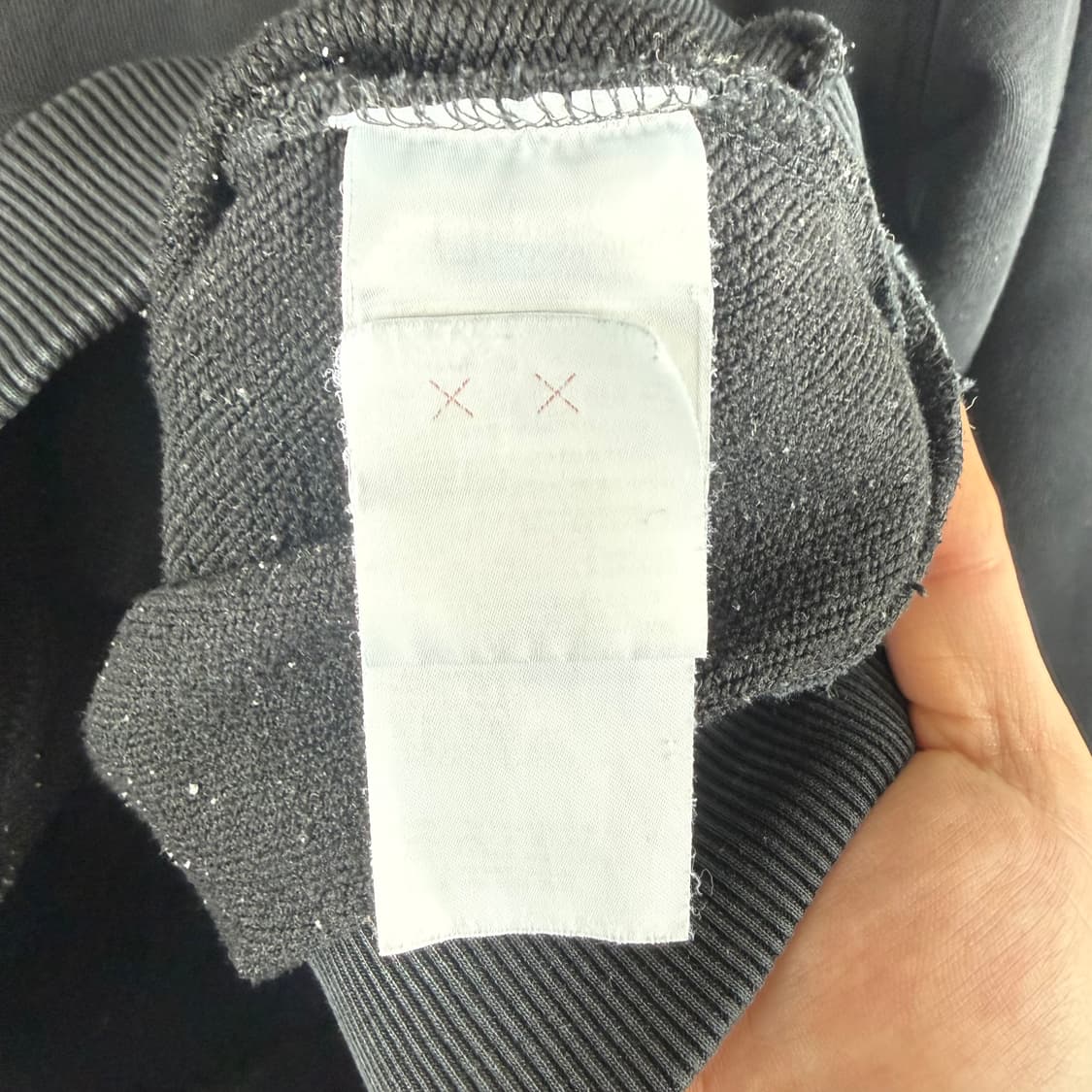 160) 내셔널지오그래픽 키즈/우먼스 스몰로고 후드 티 블랙 상품이미지6