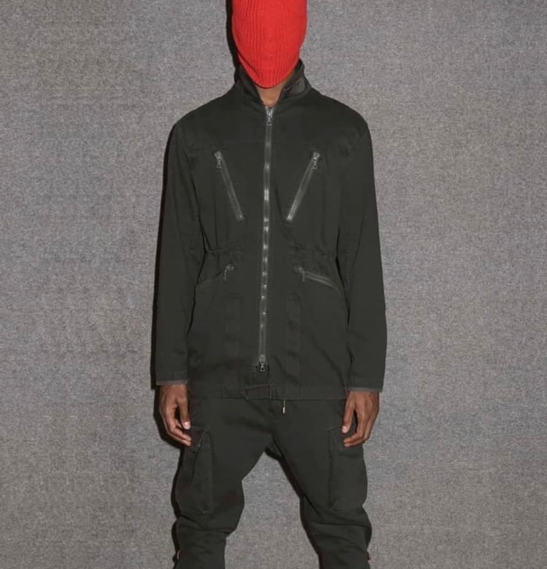 APC X KANYE 14FW 스위스 아미 파카 올리브 카키 상품이미지1