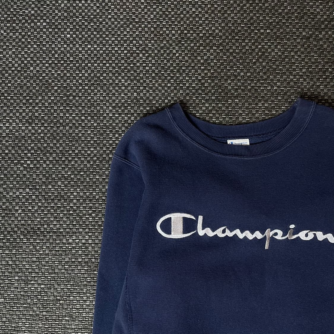 챔피온 네이비 맨투맨 M 상품이미지3