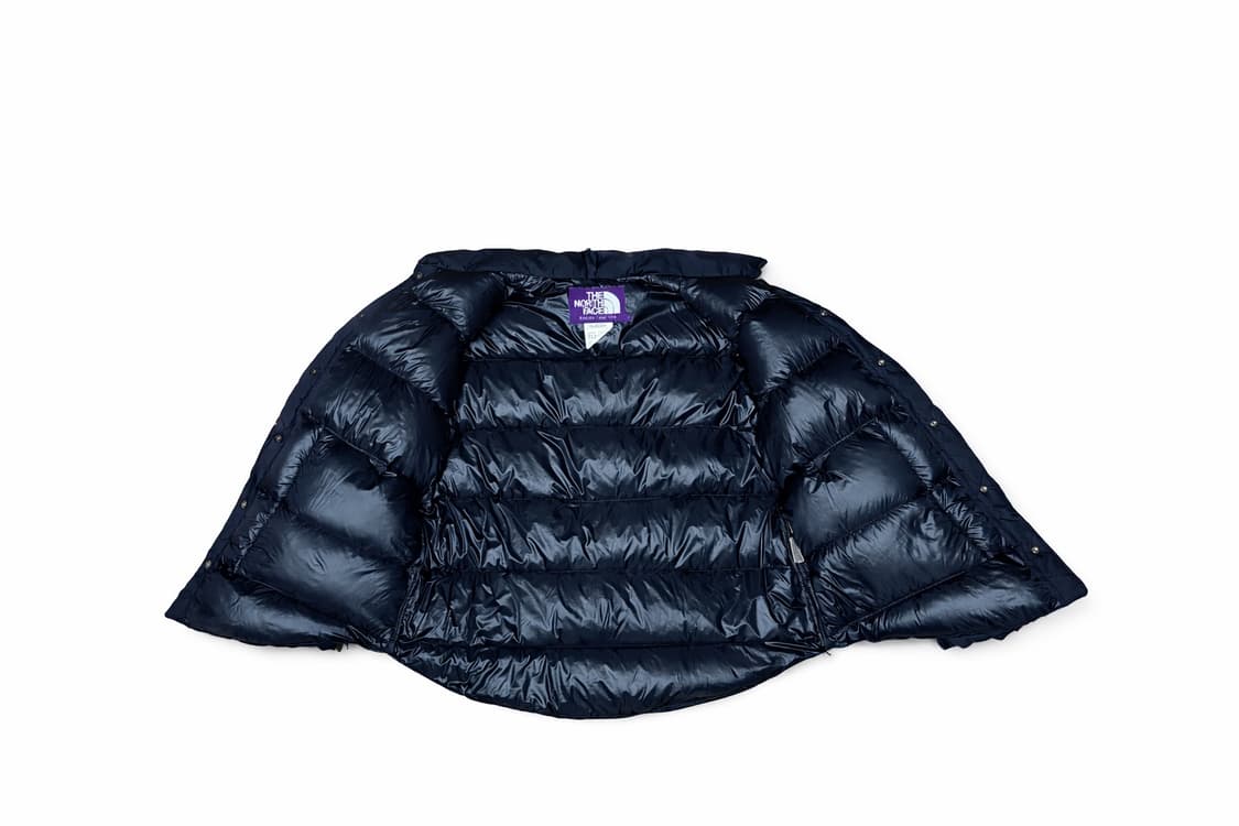 노스페이스 퍼플라벨 셔츠 자켓 패딩 네이비 상품이미지3