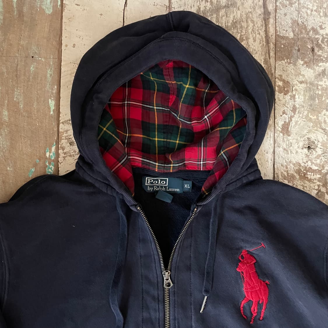 Vintage Polo Ralph Lauren Big Pony Zip-U 상품이미지2