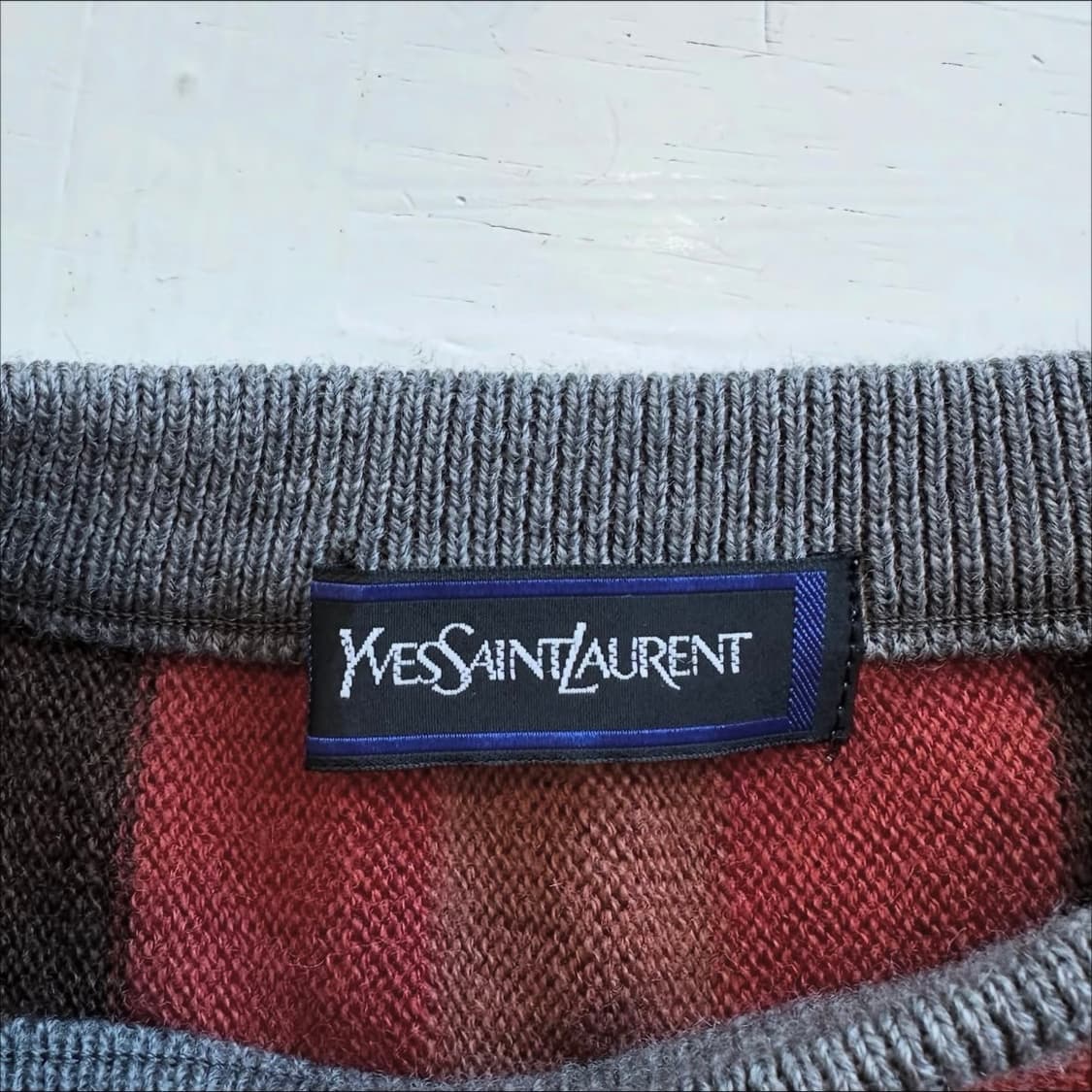 입생로랑 파스텔 울 스웨터 상품이미지6