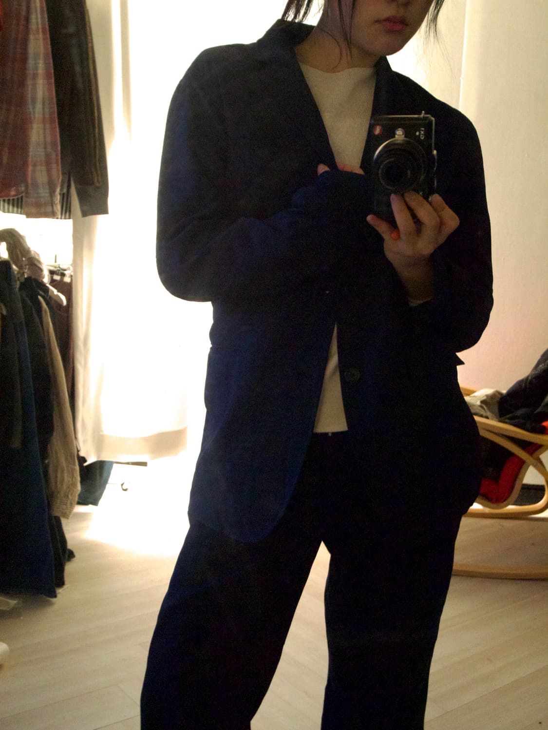 EDIFICE_light blazer (navy) 상품이미지3