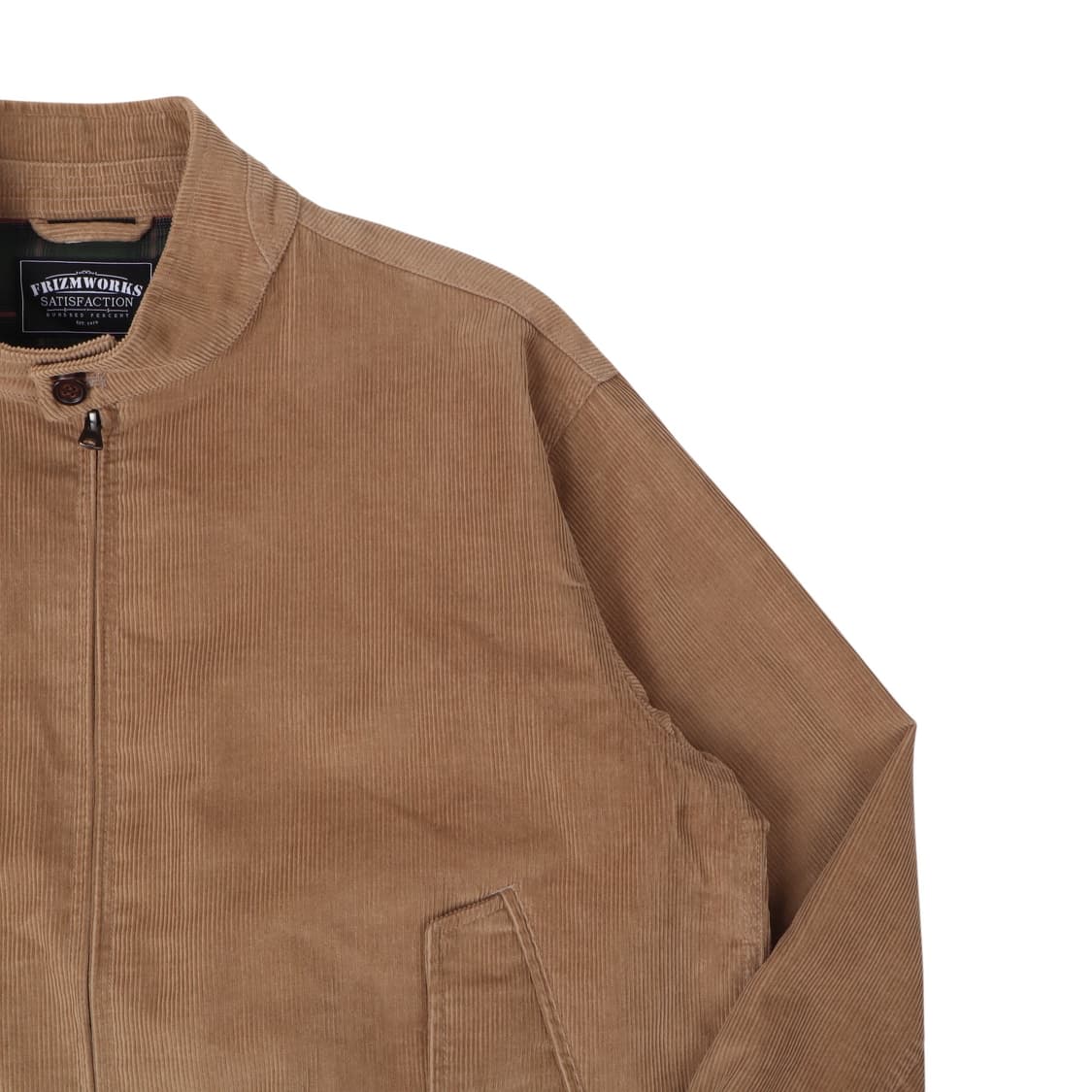 프리즘웍스 코듀로이 해링턴 블루종 자켓 상품이미지2