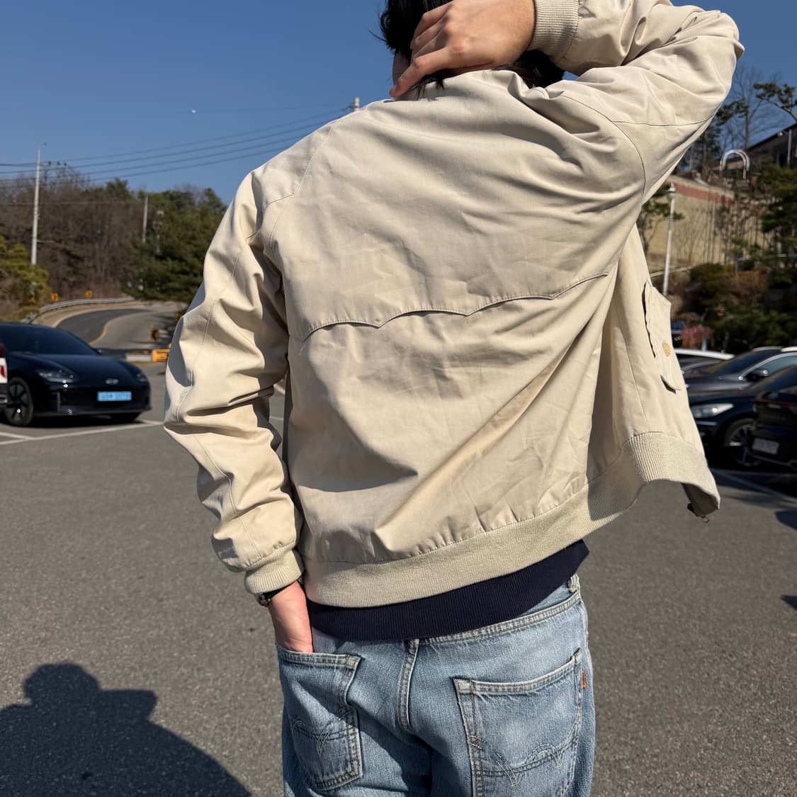 90‘s IZOD 라코스테 해링턴 자켓 바라쿠타 상품이미지2