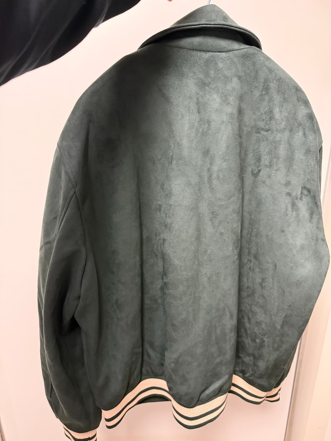 Zara 자라 바시티 스웨이드 자켓 XL 상품이미지6