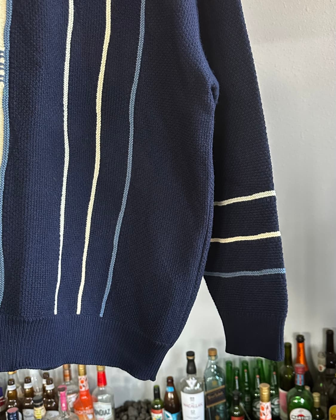 [XL]라코스테 네이비 케이블 니트 상품이미지5