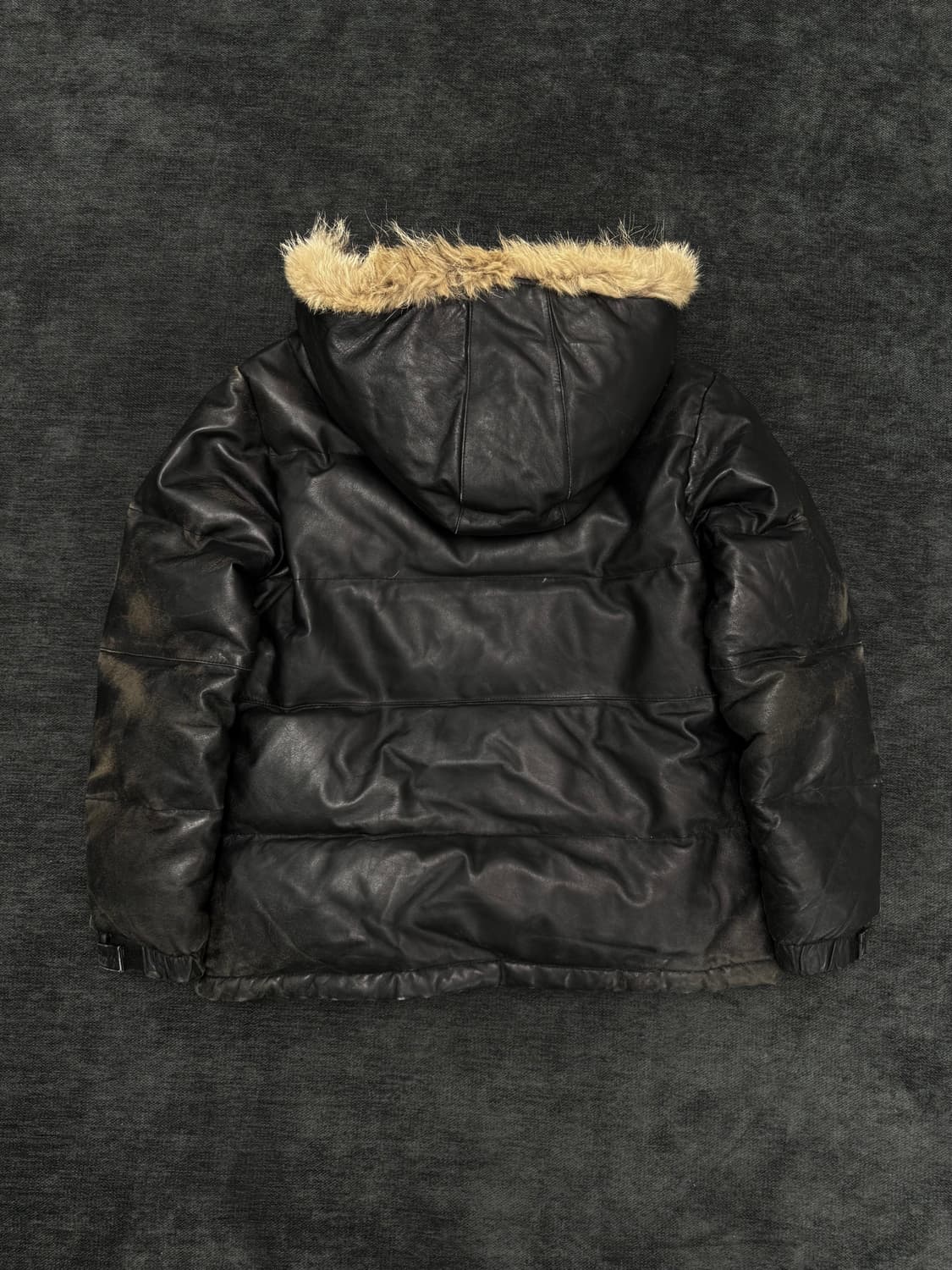 united arrow 레더 다운 푸퍼 상품이미지8