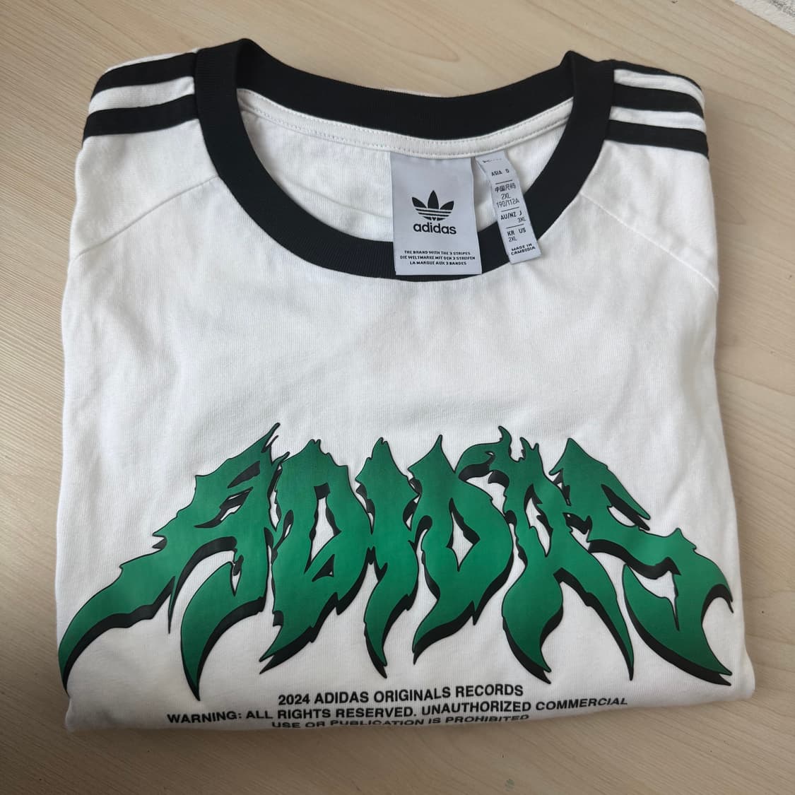 XXL 아디다스 플레임 롱슬리브 남녀공용 상품이미지4