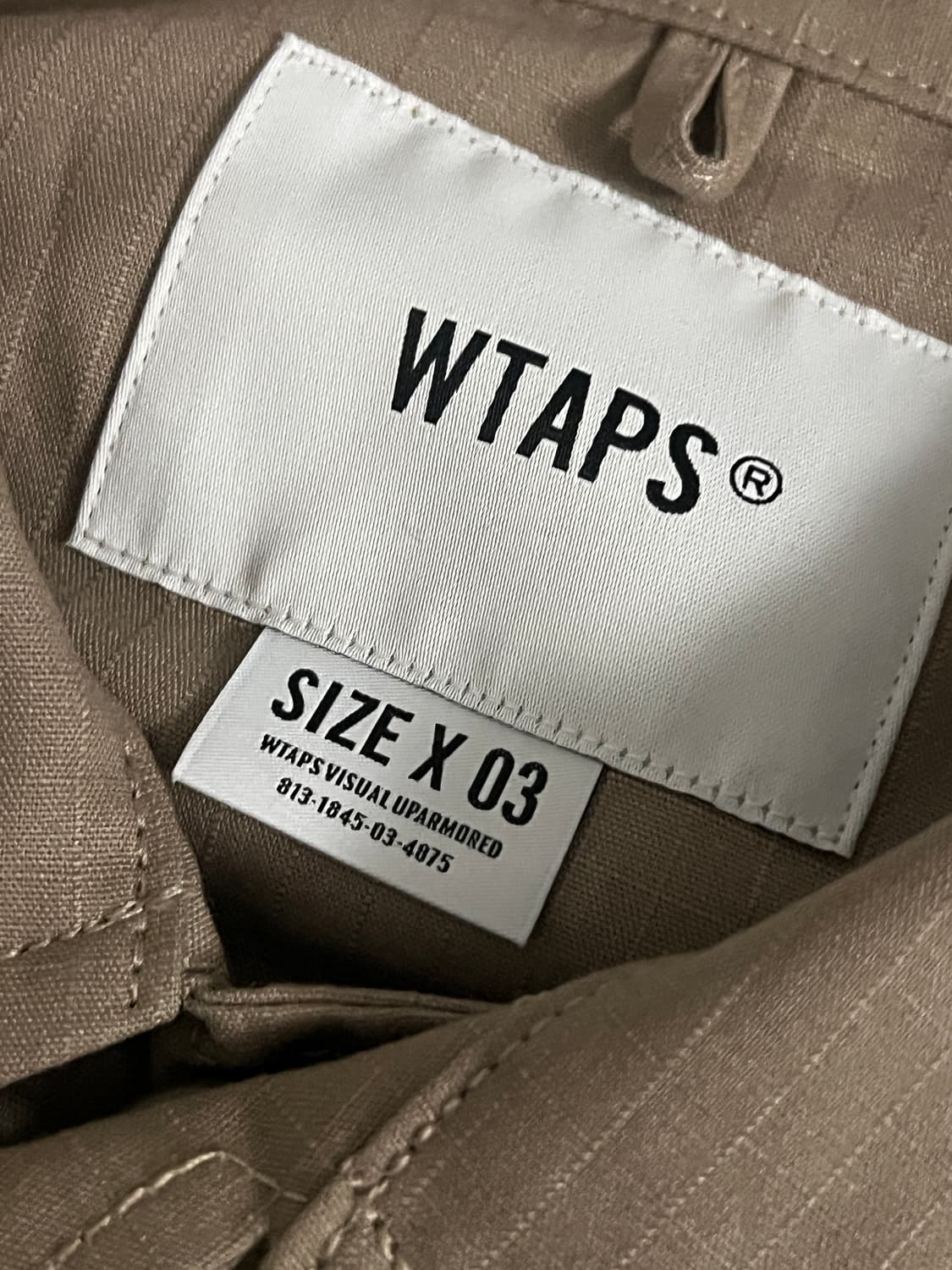 Wtaps 더블탭스 21fw 립스탑 셔츠 자켓 상품이미지5